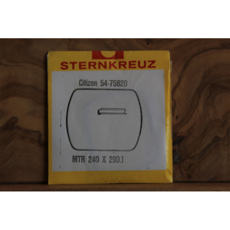 Citizen Glas/Crystal 54-75820 (Sternkreuz) mit Dichtung